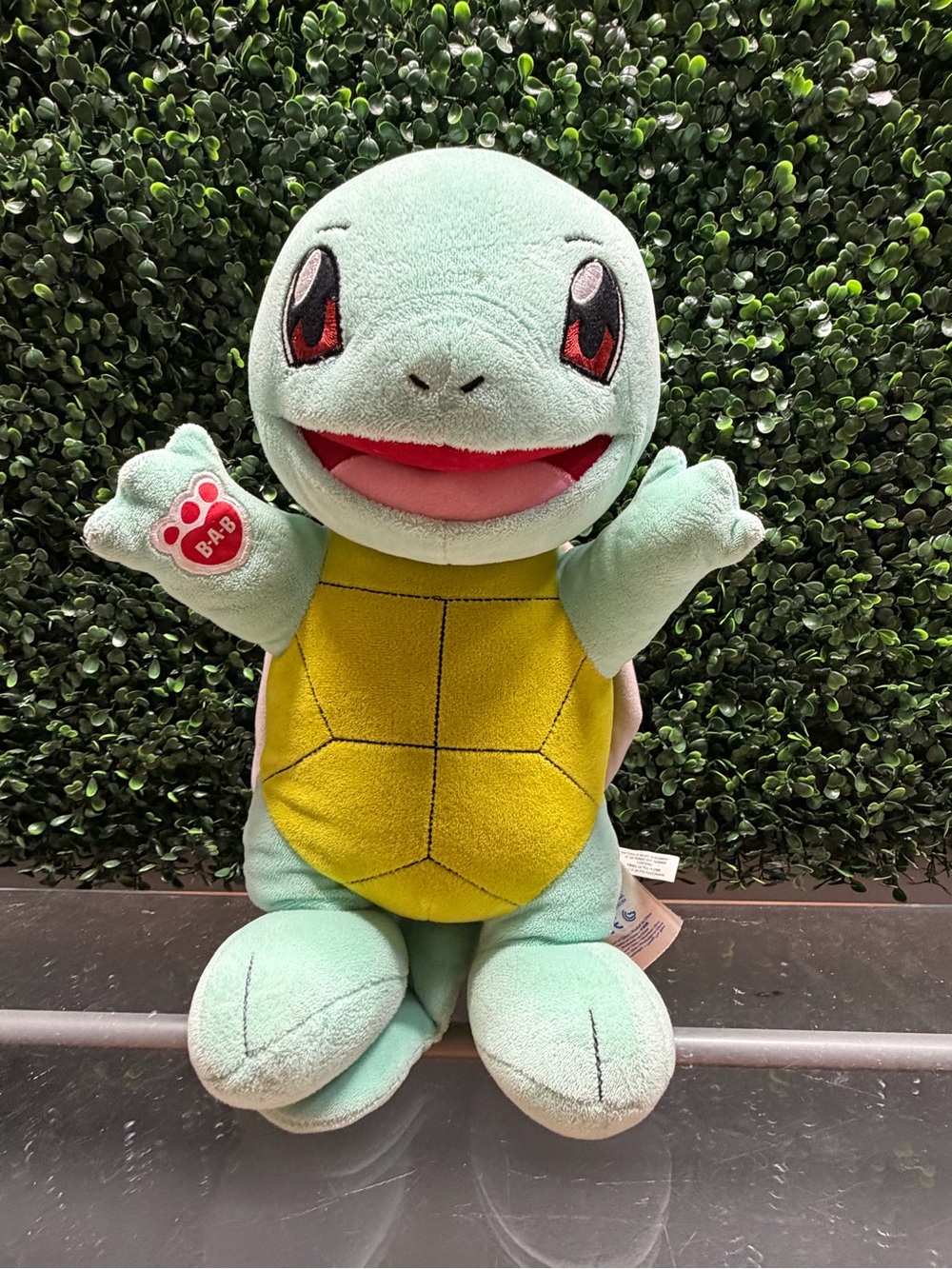 Build-A-Bear Squirtle Plush - Mint Green & Yellow